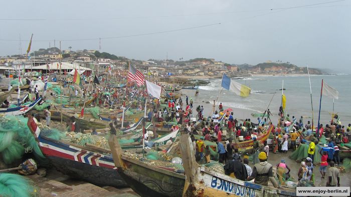 Vissers strand Ghana