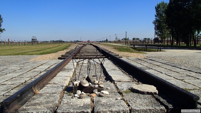 Traintrack Auschwitz