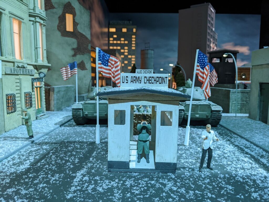 Checkpoint Charlie in Miniature