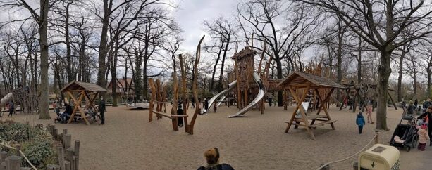 The playground of the Zoo Berlin