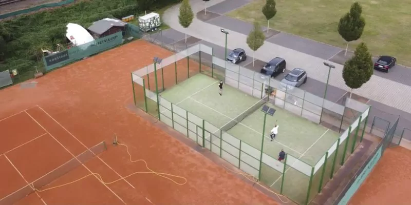 A view of the court in Berlin Reinickendorf