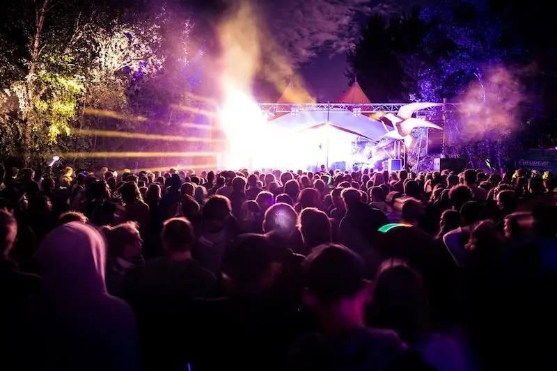 One of the shorter German techno festivals: Habitat