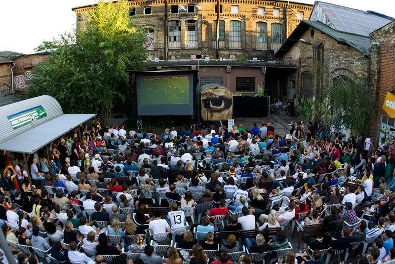 Watch the World Cup 2026 matches in a Beergarten in Berlin 