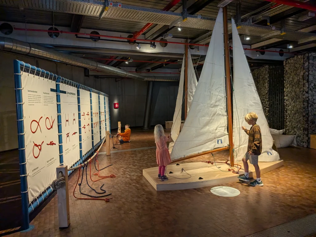 An area about sailing. Learning and fun at the same time (© Berlin-Enjoy.com)